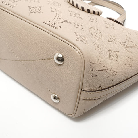 LOUIS VUITTON Blossom PM Mahina 2way Shoulder Bag beige WS28448