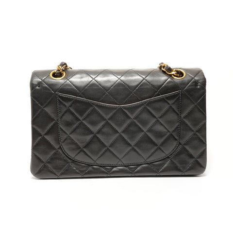 CHANEL Matelass Double Flap 23 Lambskin 5 Series Chain Shoulder Bag black WS28450