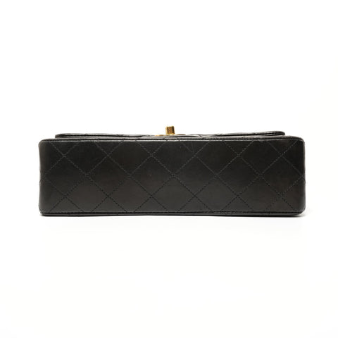 CHANEL Matelass Double Flap 23 Lambskin 5 Series Chain Shoulder Bag black WS28450