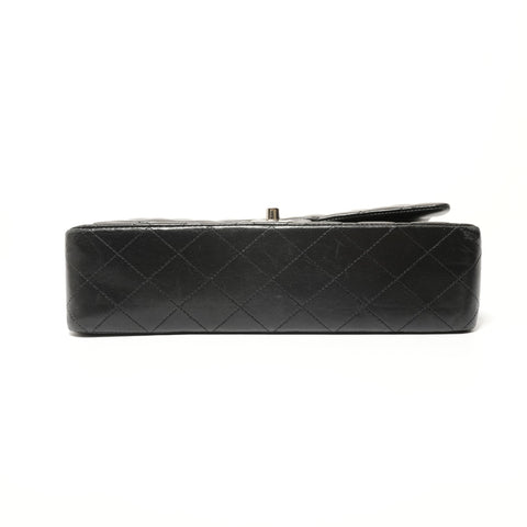 CHANEL Matelass Double Flap 25 Lambskin 17 Series Shoulder Bag black WS28452