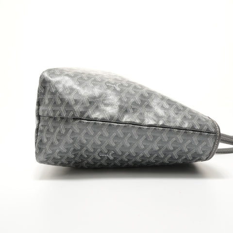 GOYARD Saint Louis PM Canvas RID 020244 Tote Bag gray WS28453