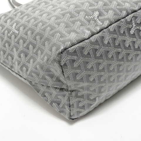 GOYARD Saint Louis PM Canvas RID 020244 Tote Bag gray WS28453