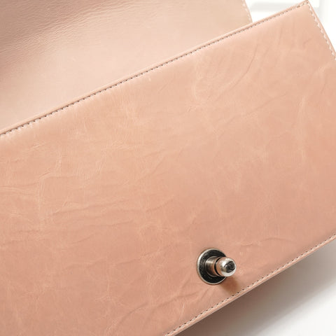 CHANEL Boy Chanel 25 Calfskin, serial number in the 20s. Shoulder Bag pink WS28454