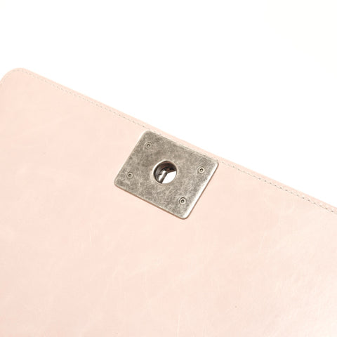 CHANEL Boy Chanel 25 Calfskin, serial number in the 20s. Shoulder Bag pink WS28454