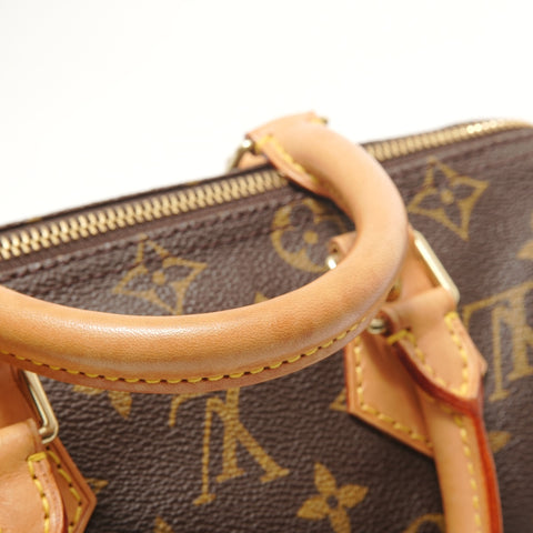 LOUIS VUITTON Monogram Speedy 25, manufactured in 1999. Handbag Brown WS28455