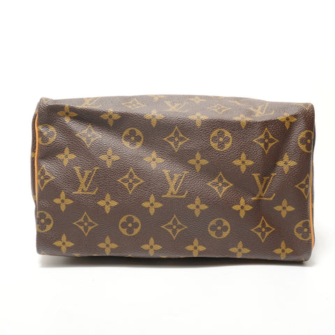 LOUIS VUITTON Monogram Speedy 25, manufactured in 1999. Handbag Brown WS28455