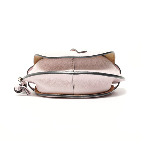 LOEWE Gate Dual Mini Leather Shoulder Bag pink WS28459