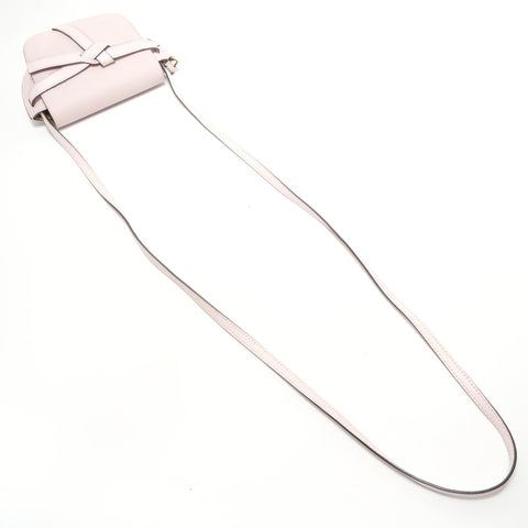 LOEWE Gate Dual Mini Leather Shoulder Bag pink WS28459
