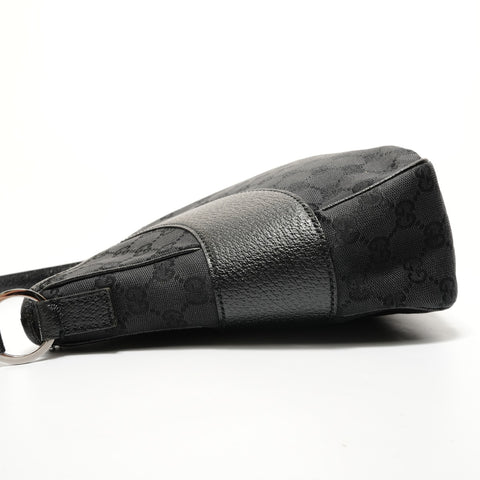 GUCCI GG Canvas 113012 Shoulder Bag black WS28463