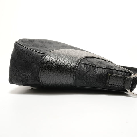 GUCCI GG Canvas 113012 Shoulder Bag black WS28463