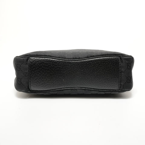 GUCCI GG Canvas 113012 Shoulder Bag black WS28463