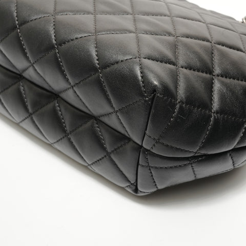 CHANEL Accordion Chain Lambskin, Item No. 23 Shoulder Bag black WS28464