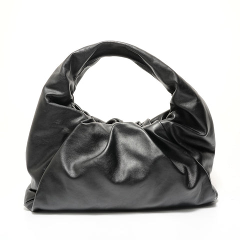 BOTTEGAVENETA The Shoulder Pouch Leather Shoulder Bag black WS28465