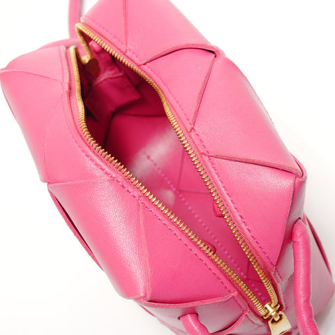 BOTTEGAVENETA Mini Cassette Camera Leather Shoulder Bag pink WS28467