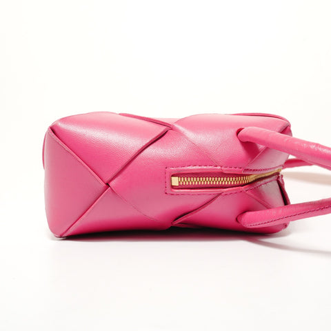 BOTTEGAVENETA Mini Cassette Camera Leather Shoulder Bag pink WS28467