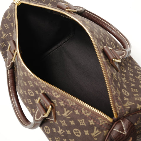 LOUIS VUITTON Monogram Mini Run Speedy 30, manufactured in 2007. Handbag Brown WS28468