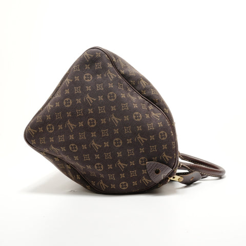 LOUIS VUITTON Monogram Mini Run Speedy 30, manufactured in 2007. Handbag Brown WS28468