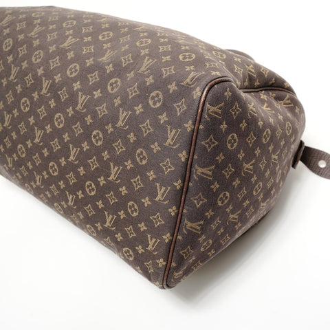 LOUIS VUITTON Monogram Mini Run Speedy 30, manufactured in 2007. Handbag Brown WS28468