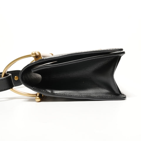 PRADA Pionier City Leather Shoulder Bag black WS28474