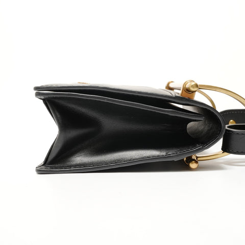PRADA Pionier City Leather Shoulder Bag black WS28474