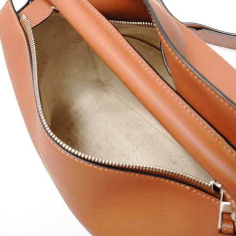 LOEWE Puzzle Bag Medium 2-Way Leather Shoulder Bag Brown WS28475