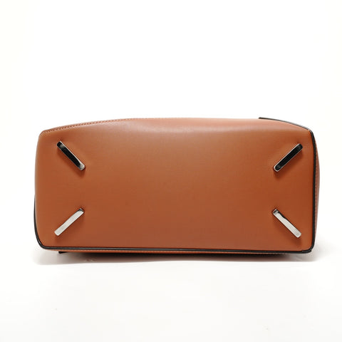 LOEWE Puzzle Bag Medium 2-Way Leather Shoulder Bag Brown WS28475