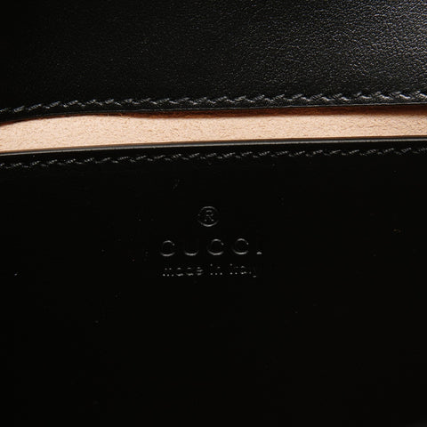 GUCCI GG Marmont Chain Shoulder Leather 446744 Shoulder Bag black WS28477