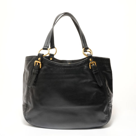 PRADA Soft calfskin BR4691 Tote Bag black WS28478