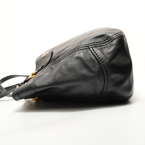 PRADA Soft calfskin BR4691 Tote Bag black WS28478