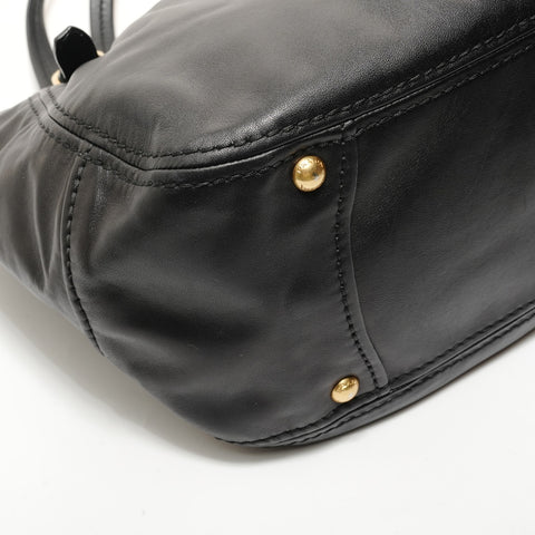 PRADA Soft calfskin BR4691 Tote Bag black WS28478