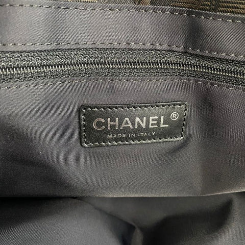 シャネル CHANEL ココマーク 2004-2005年 トートバッグ ナイロン ブラック WS2848