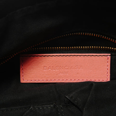 BALENCIAGA Giant First 2WAY Leather 285433 Handbag pink WS28480