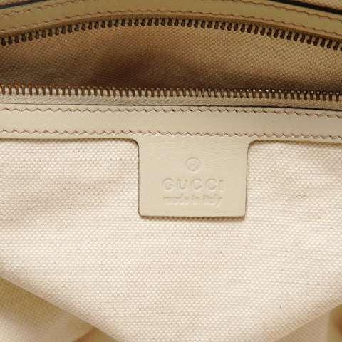 GUCCI Scarlett 2WAY GG Canvas Handbag beige WS28484