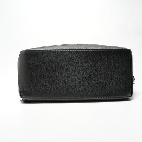 LOEWE Puzzle Edge Shoulder Bag 2WAY Leather Shoulder Bag black WS28490