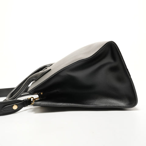 PRADA Monochrome 2WAY Saffiano 1BA155 Handbag black WS28495