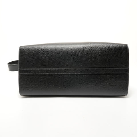 PRADA Monochrome 2WAY Saffiano 1BA155 Handbag black WS28495