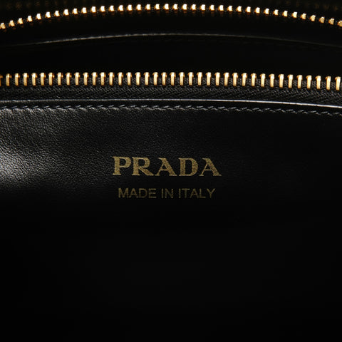 PRADA Monochrome 2WAY Saffiano 1BA155 Handbag black WS28495