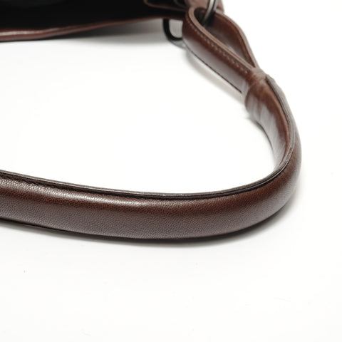 BOTTEGAVENETA one belt INTRECCIATO leather 131597 V3952 2085 Shoulder Bag Brown WS28498