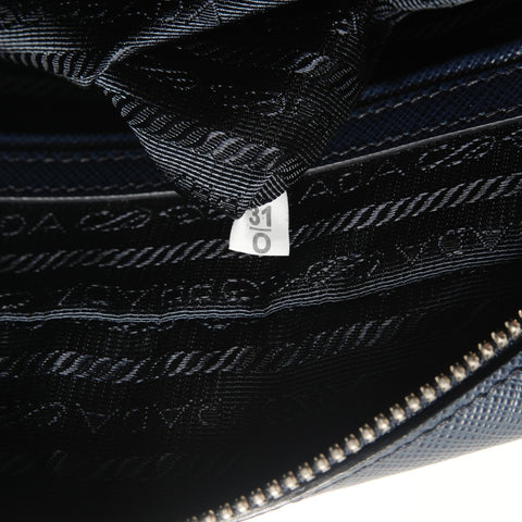 PRADA Saffiano 2WAY 1BB095 Handbag Navy WS28499