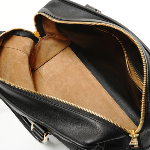 LOEWE Amazona 36 2WAY Leather Handbag black WS28501