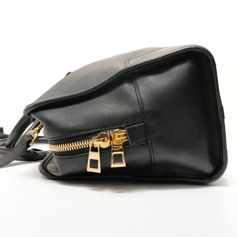 LOEWE Amazona 36 2WAY Leather Handbag black WS28501