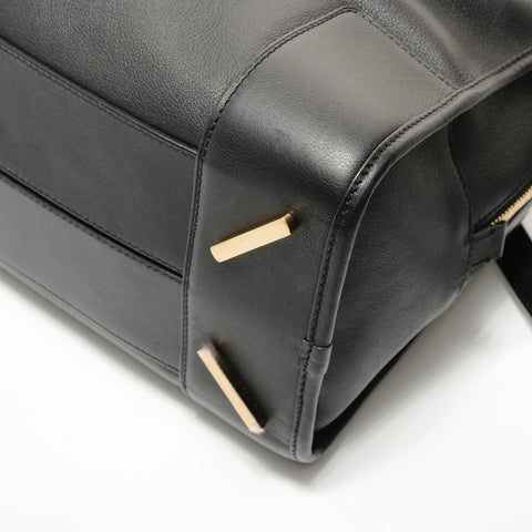 LOEWE Amazona 36 2WAY Leather Handbag black WS28501