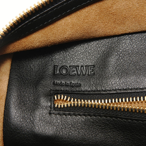 LOEWE Amazona 36 2WAY Leather Handbag black WS28501