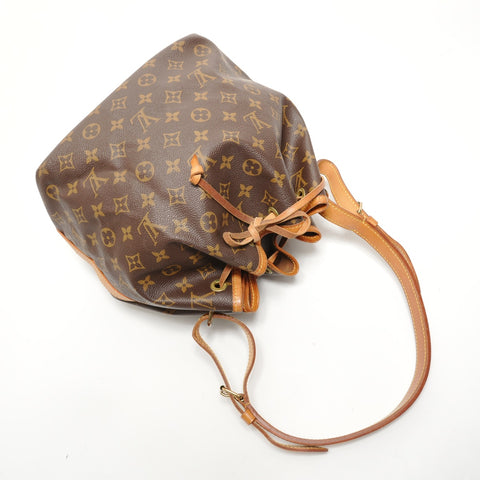 LOUIS VUITTON Monogram No, made in 1995. Shoulder Bag Brown WS28502