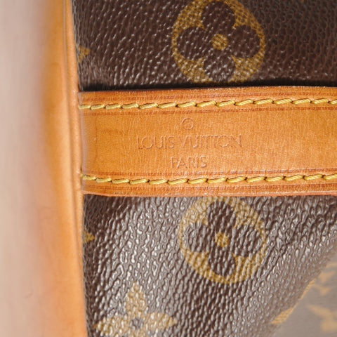 LOUIS VUITTON Monogram No, made in 1995. Shoulder Bag Brown WS28502