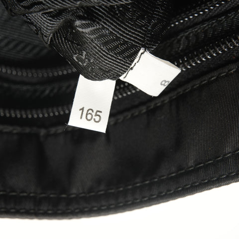 PRADA Triangle Logo Nylon Shoulder Bag black WS28503