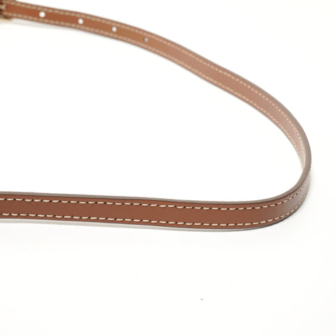 Miu Miu 2-Way Leather Rattan Shoulder Bag Brown WS28504