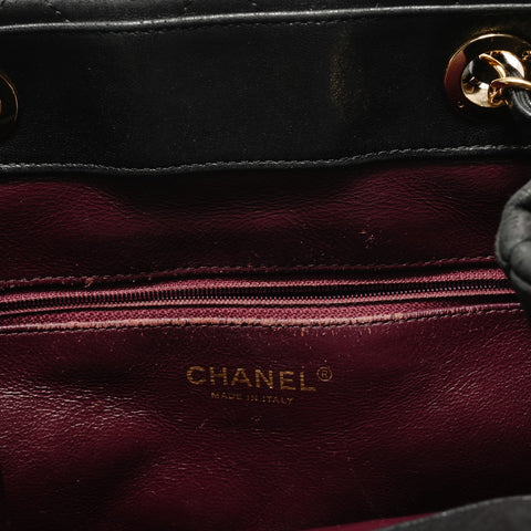 CHANEL Chanel Matelass Leather Black A93494 Shoulder Bag black WS28506
