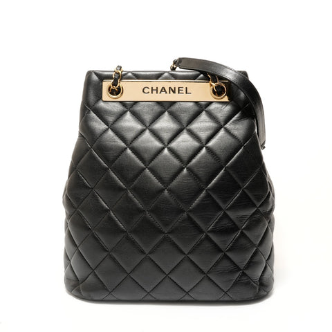 CHANEL Chanel Matelass Leather Black A93494 Shoulder Bag black WS28506