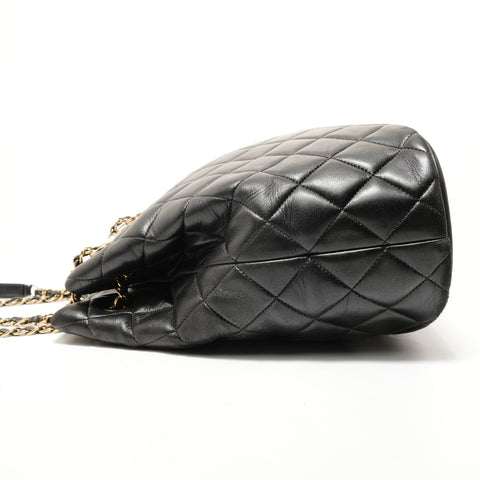 CHANEL Chanel Matelass Leather Black A93494 Shoulder Bag black WS28506